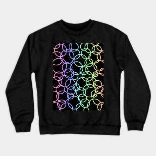 COLOR Circle Abstract Crewneck Sweatshirt